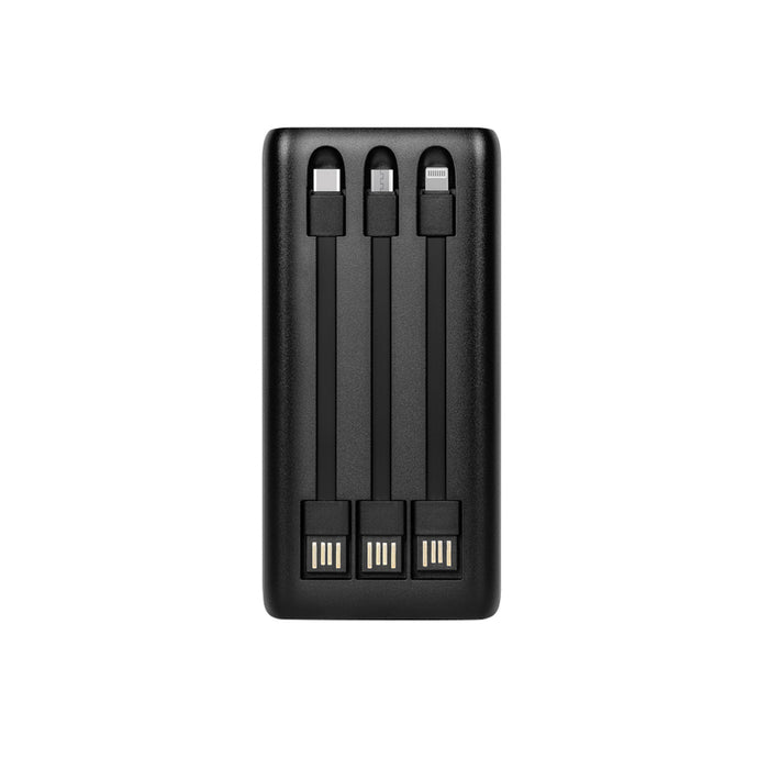EXTERNAL BATTERY TTEC PowerSlim Trio 20 Ah Black