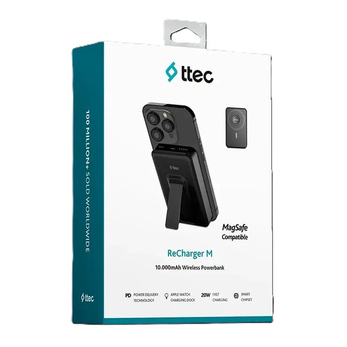 EXTERNAL BATTERY TTEC ReCharger M MS 10 Ah Black