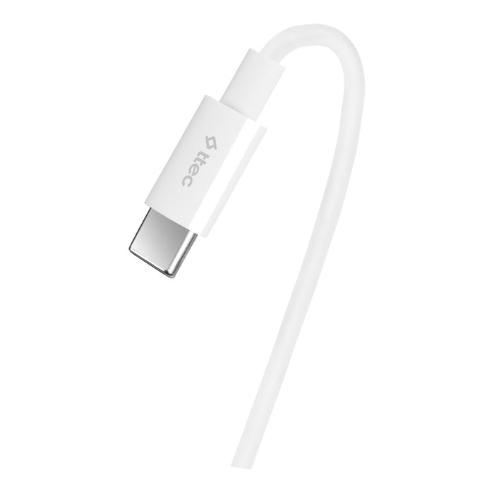 CABLE TTEC TYPE-C 0.3m 60W WHITE