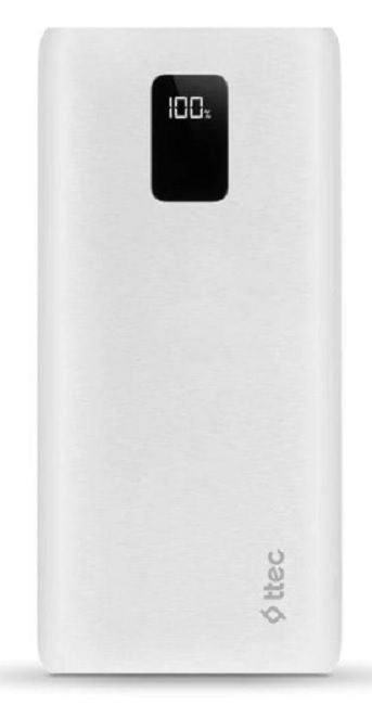 EXTERNAL BATTERY TTEC PowerSlim Trio 20 Ah White