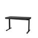 Tuckano Desk with electric height adjustment ET119W-C Black. Desk surface dimensions 120 x 60cm. - Modern
