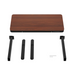 Tuckano Desk with electric height adjustment ET119W-C black/walnut. Desk top dimensions: 120 x 60cm. - Modern