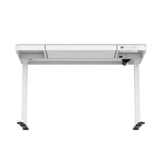 Tuckano Desk with electric height adjustment ET119W-C White. Desk top dimensions: 120 x 60cm. - Modern