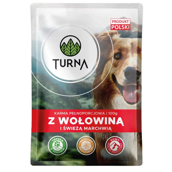 TURNA with beef – wet dog food – 100g