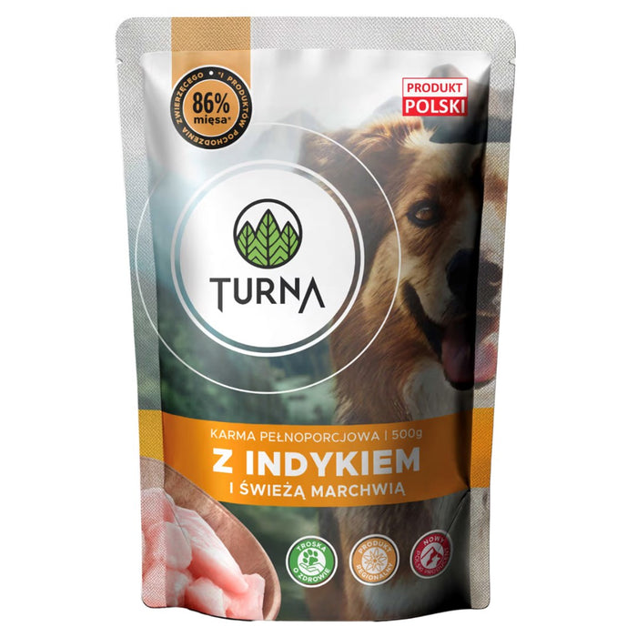 TURNA with turkey – wet dog food – 500g