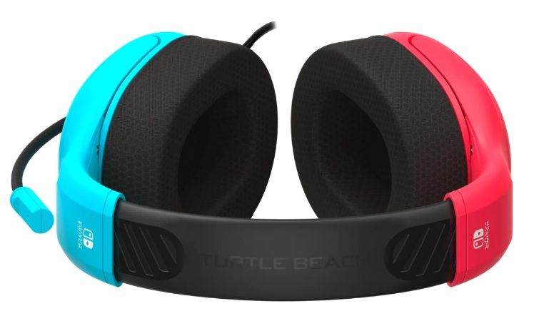Headphones with Microphone Turtle Beach NEON BLUE & RED SWITCH 2
