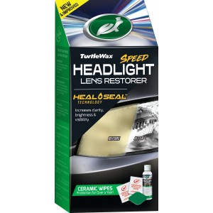 TURTLE WAX SPEED HEADLIGHT LENS REPAIR & RENEW KIT Обновяване на фарове
