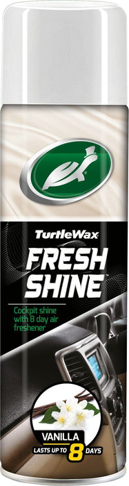TURTLE WAX FRESH SHINE VANILLA 500ML Спрей за табло и пластмаса