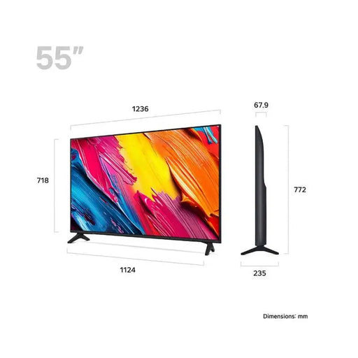 TV LG 55QNED70A6A 55’’(139 cm) 4K Ultra HD QNED SMART TV WEBOS (2025) - Телевизори 55’’<<<LG