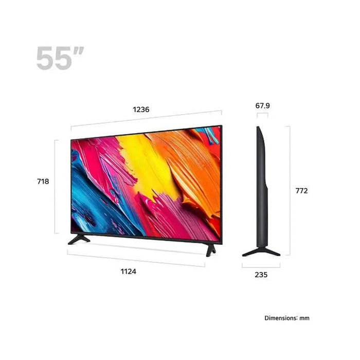 TV LG 55QNED70A6A 55’’(139 cm) 4K Ultra HD QNED SMART TV WEBOS (2025) - Телевизори 55’’<<<LG