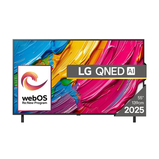 TV LG 55QNED80A3A 4K Ultra HD AI QNED80 Smart TV WEBOS (2025) - Телевизори 55’’<<<LG телевизори<<<LG<<<PolyComp&&&4K