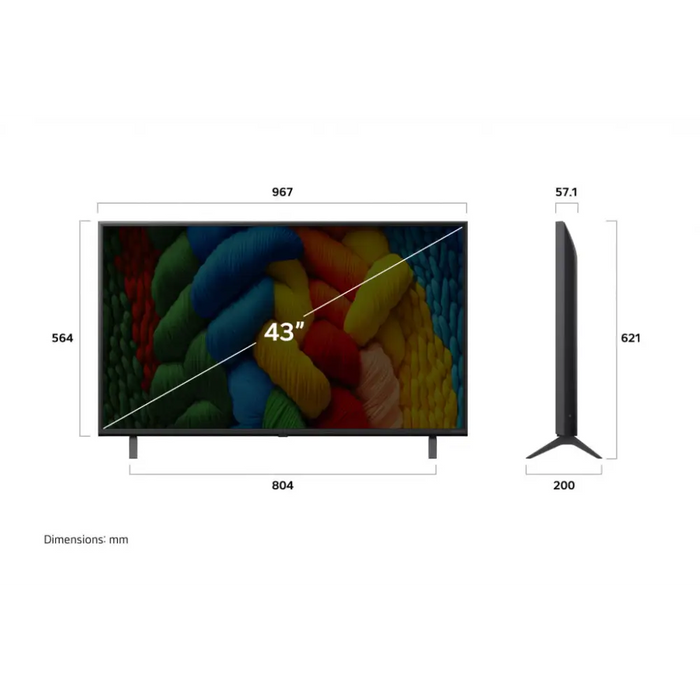 TV LG LED 43NANO80A3B - Nanocell<<<Телевизори<<<Телевизори Аудио и видео<<<TechMart&&&Телевизори 43’’<<<LG