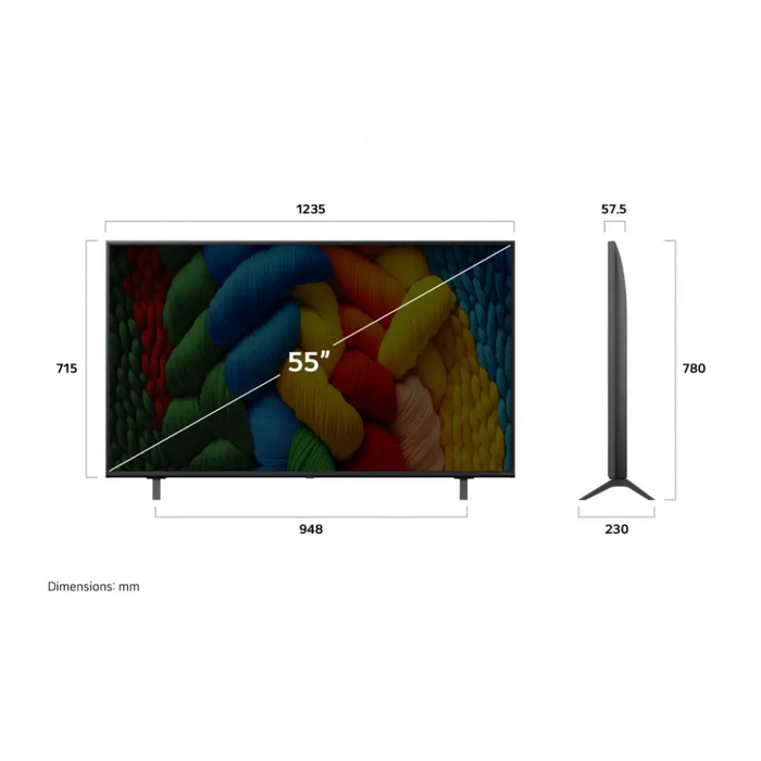 TV LG LED 55NANO80A3B - Nanocell<<<Телевизори<<<Телевизори Аудио и видео<<<TechMart