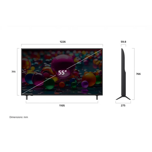 TV LG LED 55UA75003LA - LED<<<Телевизори<<<Телевизори Аудио и видео<<<TechMart&&&Телевизори 55’’<<<LG