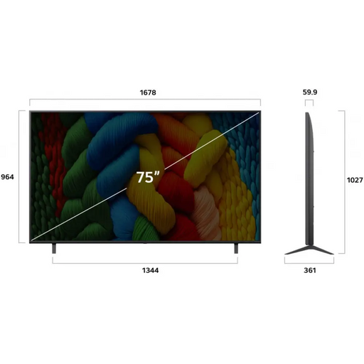TV LG LED 75NANO80A3B - Nanocell<<<Телевизори<<<Телевизори Аудио и видео<<<TechMart