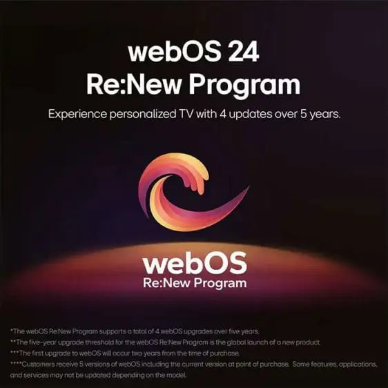 TV LG OLED55B46LA 55’’ OLED AI B4 4K Smart TV AI Magic remote Dolby Vision webOS24 2024 - OLED