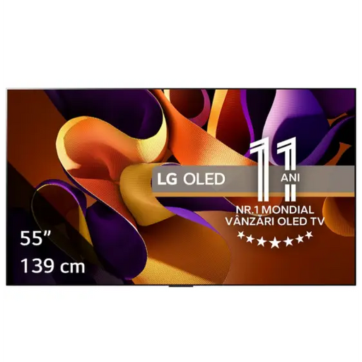 TV LG OLED55G42LW 55’’ OLED evo AI G4 Smart TV Magic remote Dolby Vision webOS24 One Wall Design 2024 - OLED