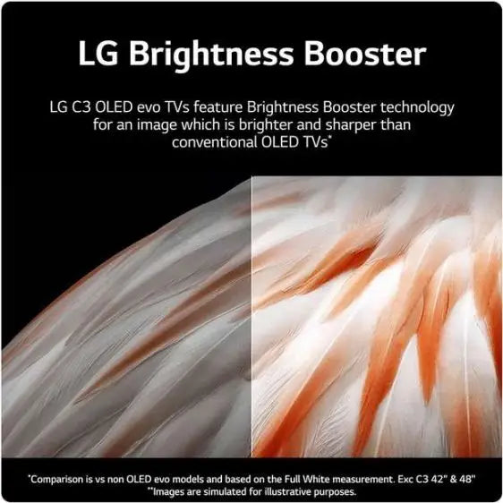 TV LG OLED77C34LA OLED evo 77’’ (195 cm) Smart 4K Ultra HD WebOS (Model 2023) - OLED Телевизори<<<Телевизори<<<Черна