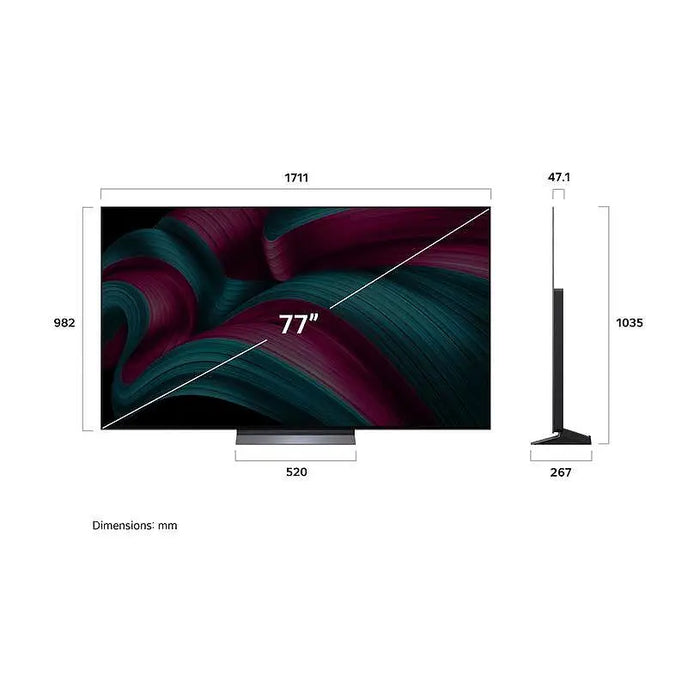 TV LG OLED77C51LA 77’’ OLED evo AI C5 4K Ultra HD Smart TV (2025) - Телевизори 75’’<<<LG