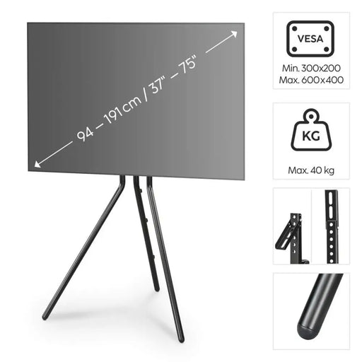 TV Mount Hama 00220870 75’’ 37’’ 40 kg - Електроника Телевизори<<<Компютри| Електроника<<<BigBuy&&&Поставки за