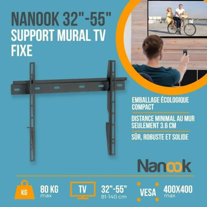 TV Mount Nanook Ultra Flat 32’’ 55’’ - Електроника Телевизори<<<Компютри| Електроника<<<BigBuy&&&Поставки за