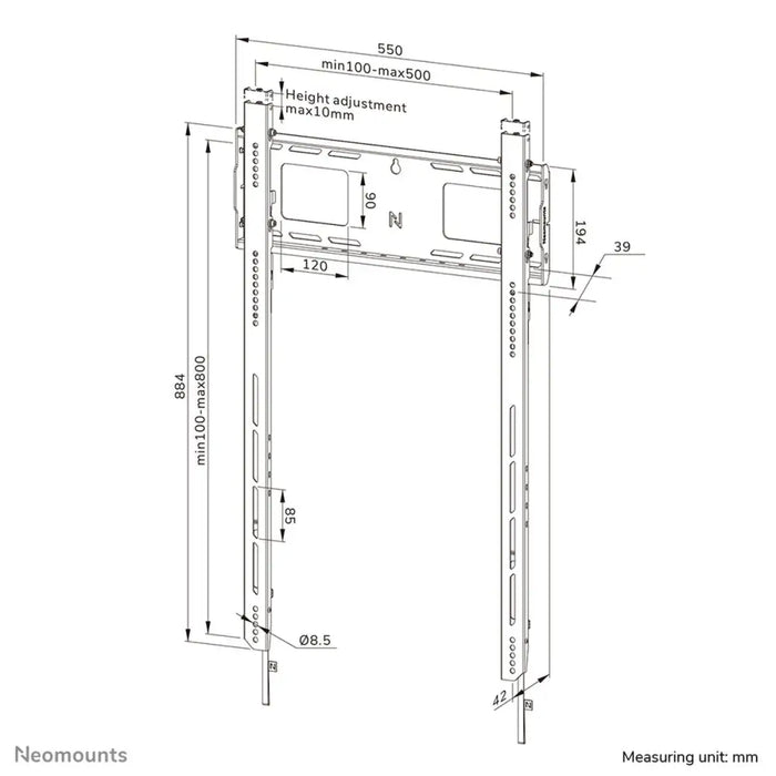 TV Mount Neomounts WL30-750BL18P 100 kg 98’’ - Електроника Телевизори<<<Компютри| Електроника<<<BigBuy&&&Поставки за