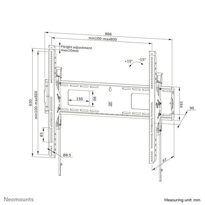 TV Mount Neomounts WL35-750BL18 43’’ - Електроника Телевизори<<<Компютри| Електроника<<<BigBuy&&&Поставки за