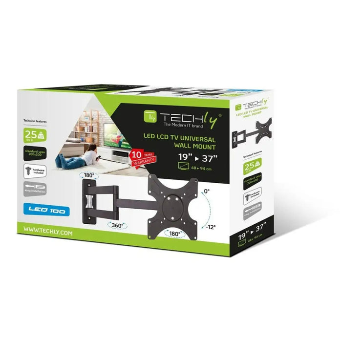 TV Mount Techly ICA-LCD 2903 19’’ 37’’ 25 kg - Поставки за телевизори<<<Електроника Телевизори<<<Компютри|