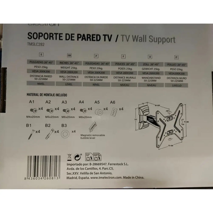 TV Mount TM Electron 26’’-40’’ 25 kg - Електроника Телевизори<<<Компютри| Електроника<<<BigBuy&&&Поставки за