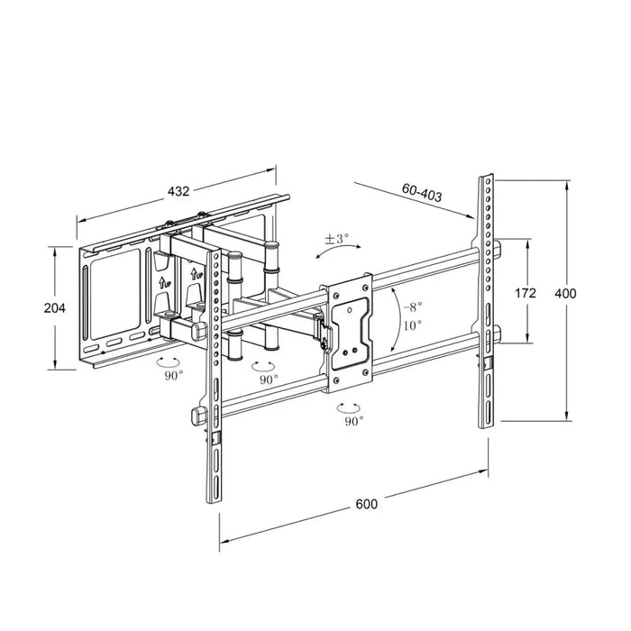 TV Mount TM Electron 45 kg - Електроника Телевизори<<<Компютри| Електроника<<<BigBuy&&&Поставки за