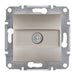 TV OUTLET BRONZE SCHNEIDER ASFORA - Ключове и контакти<<<Електроматериали<<<Строителни материали<<<Praktiker
