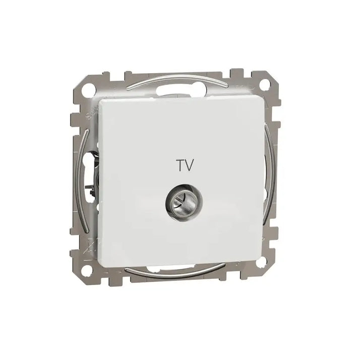 TV OUTLET WHITE SCHNEIDER SEDNA (SDD111474) - Ключове и контакти<<<Електроматериали<<<Praktiker&&&Ключове и