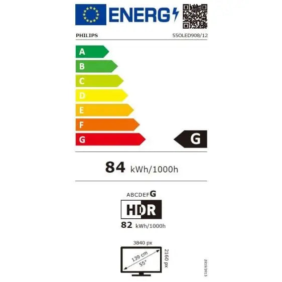 TV PHILIPS 55OLED908/12 55’’(139 cm) OLED+ 4K Ultra HD Ambilight TV Google TV™ - OLED Телевизори<<<Телевизори<<<Черна