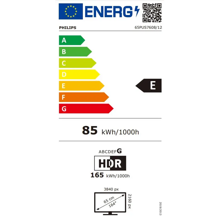 TV PHILIPS 65PUS7608/12 65’’(164 cm) 4K Ultra HD Smart TV Dolby Atmos - 4K телевизори<<<Телевизори<<<Черна техника и
