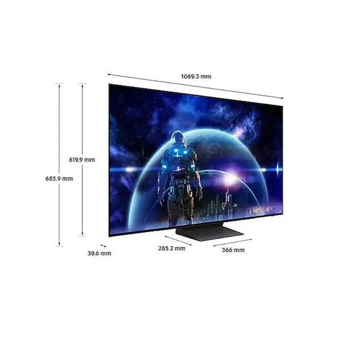 TV SAMSUNG QE48S90DAEXXH 48’’(121 cm) OLED 4K Ultra HD Tizen™ Smart TV S90D (2024) - Телевизори<<<Телевизори<<<Аудио