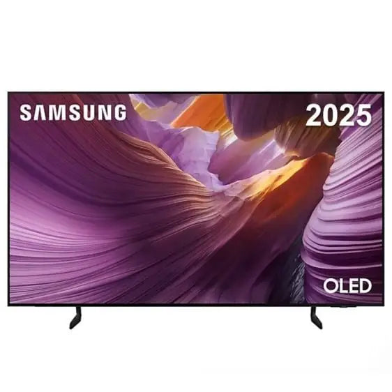 TV SAMSUNG QE77S85FAEXXH 77’’ OLED 4K Ultra HD Vision AI Smart TV S85F (2025) - OLED Телевизори<<<Телевизори<<<Черна