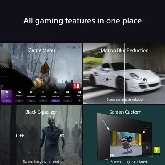 TV SONY Bravia 3 K65S39B 65’’ (164 cm) 4K Ultra HD Smart TV (Google TV) 2025 - 4K телевизори<<<Телевизори<<<Черна