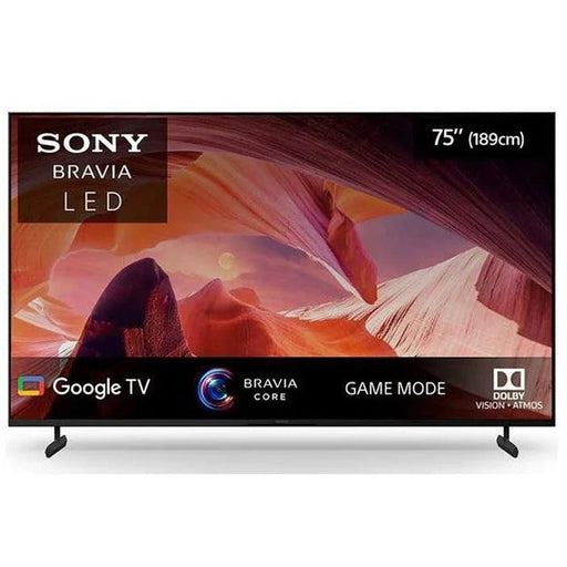 TV SONY Bravia KD75X80LAEP 75’’ X80L 4K Ultra HD HDR Smart TV(Google TV) - 4K телевизори<<<Телевизори<<<Черна техника и