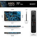 TV SONY Bravia XR OLED XR77A80L 77’’(195 cm) Class A80L 4K Ultra HD HDR Google TV (2023) - OLED