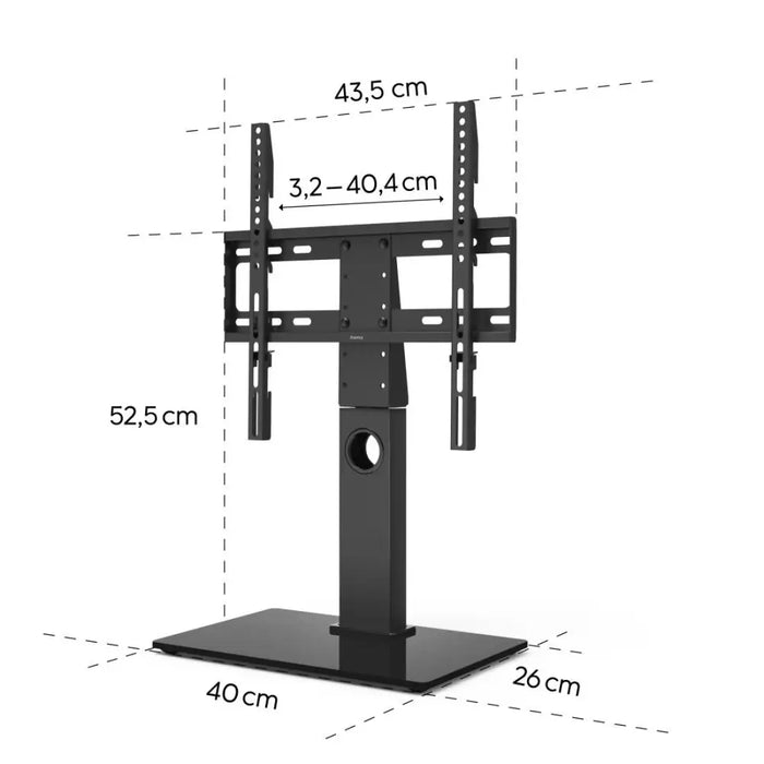 TV stand HAMA 140 cm (55’’) 220866 - Стойки за TV и високоговорители<<<TV Видео и аксесоари<<<ValiAPI&&&Електроника