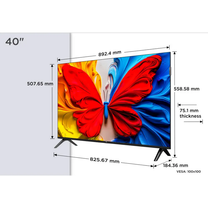 TV TCL LED 40S59K - QLED<<<Телевизори<<<Телевизори Аудио и видео<<<TechMart