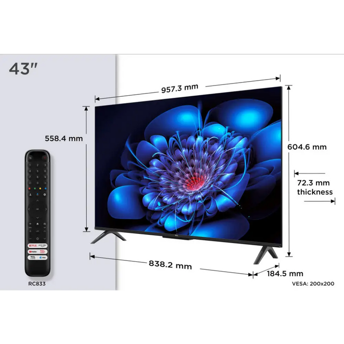 TV TCL LED 43P69K - LED<<<Телевизори<<<Телевизори Аудио и видео<<<TechMart&&&Телевизори<<<Телевизори<<<Аудио Видео