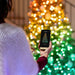 Twinkly Candies LED Christmas tree lights TWKC200RGB-T Candle shape - Christmas tree