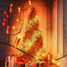 Twinkly Candies LED Christmas tree lights TWKC200RGB-T Candle shape - Christmas tree