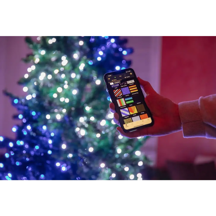 TWINKLY Strings 100 (TWS100STP-BEU) Smart Christmas tree lights 100 LED RGB 8 m - Christmas tree