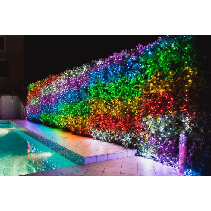 TWINKLY Strings 100 (TWS100STP-BEU) Smart Christmas tree lights 100 LED RGB 8 m - Christmas tree