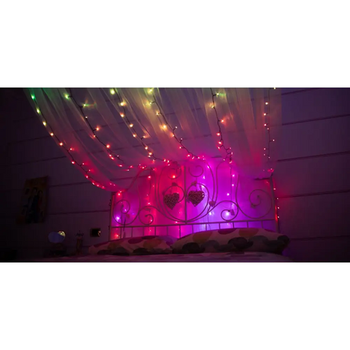 TWINKLY Strings 100 (TWS100STP-BEU) Smart Christmas tree lights 100 LED RGB 8 m - Christmas tree