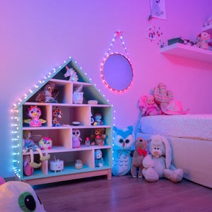 LIGHTING GARLAND 600CM 100LED TWINKLY TWKC100RGB-G