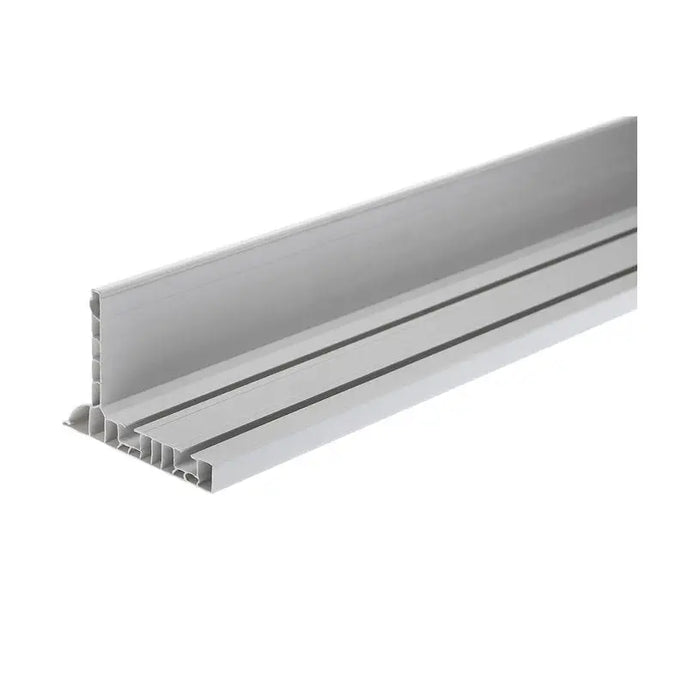 TWO-CHANNEL PVC MOLDING WITH FRONT 250 CM. - Корнизи<<<Корнизи щори и пердета<<<Мебели и интериор<<<Praktiker