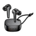 TWS Choetech BH-T17 ANC + ENC Wireless Headphones (black)